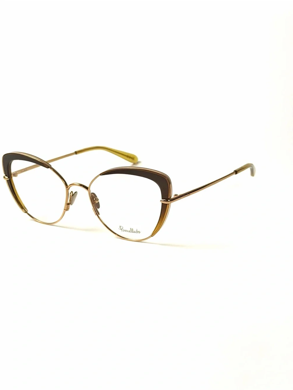 Pomellato PM0125O 003 Women's 54mm Brown Gold Opticals PM 0125 O 003